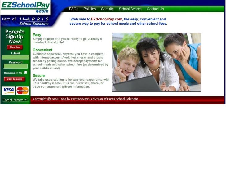 Scott County USD 466 Menu/EZSchool Pay/Application for Free/Reduced Meal